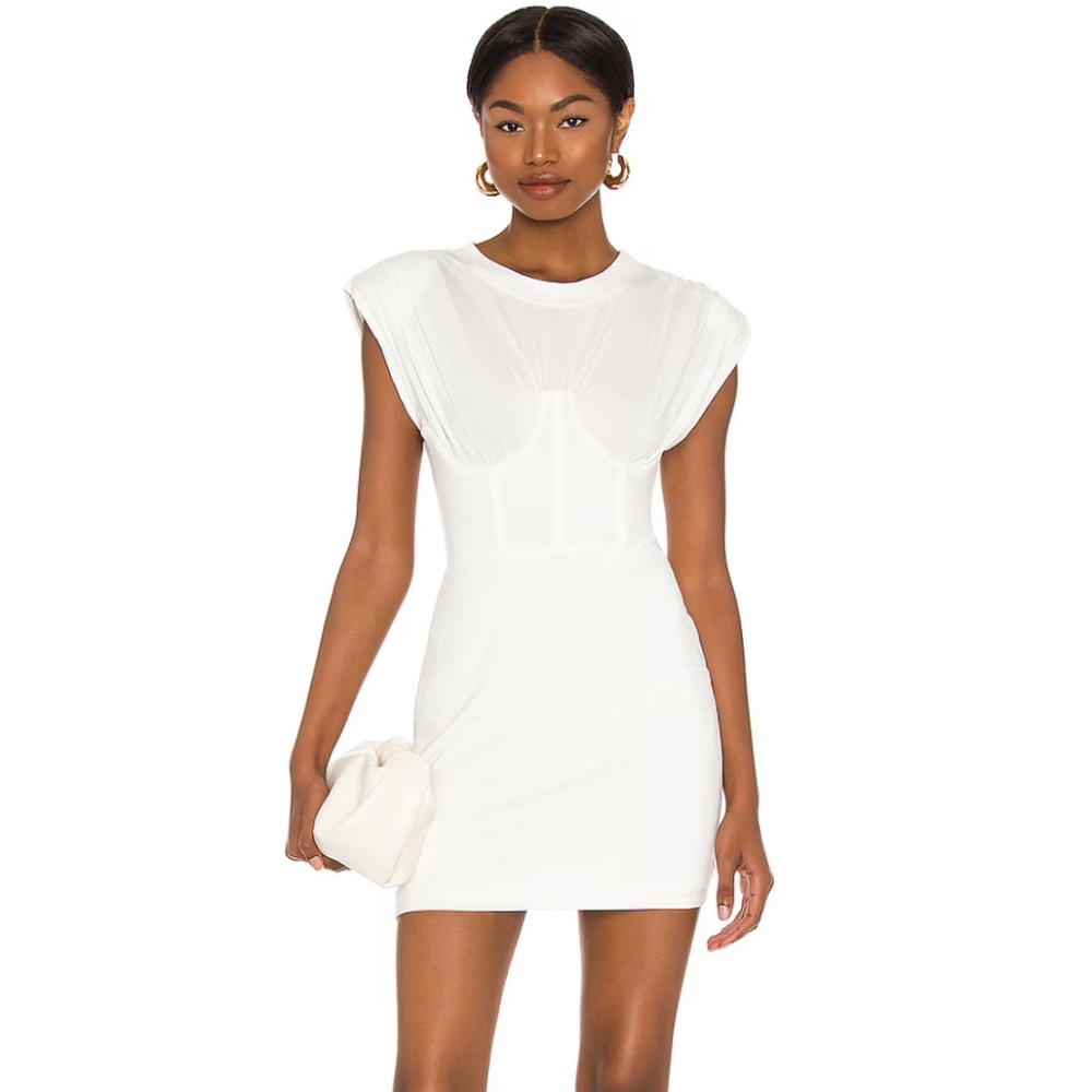 NBD Kay Tee White Dress